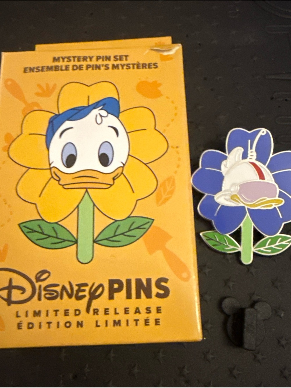 Disney Pins Gizmoduck Blue Flower Enamel Pin - Limited Release